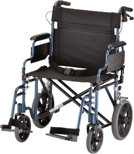 Featured Heavy Duty Transport Chair